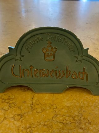 Reklamný štít - Unterweissbach