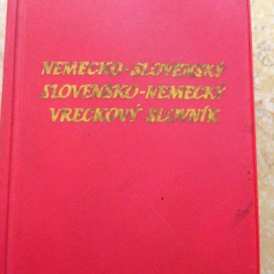 Nemecko-slovenský Slovensko-nemecký vreckový slovník