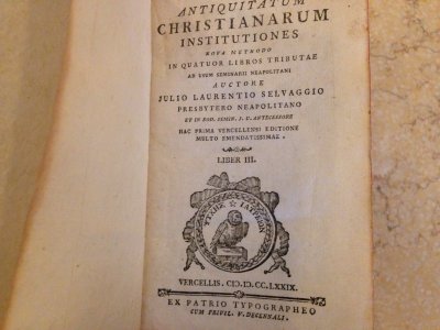 Antiquitatum Christianarum Institutiones