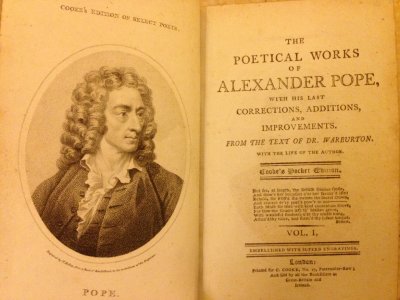 The Poetical Works of Alexander Pope Vol´s 1. 2. 3
