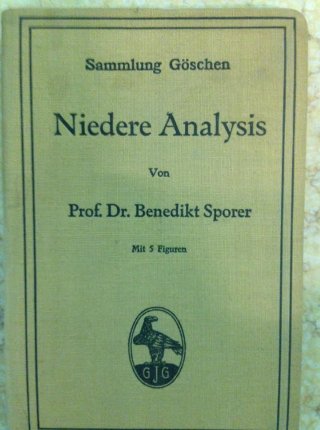 Niedere Analysis
