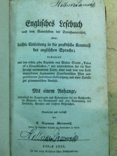 Englisches Lesebuch nach dem Naturschriften des Sprachunterrichts