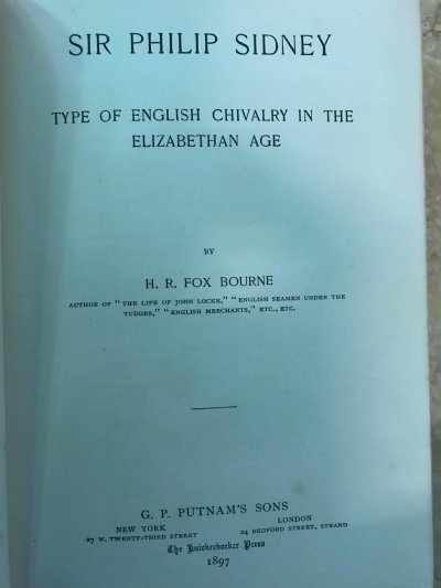 Sir Philip Sidney type of English Chivalry in the Elizabethan Age