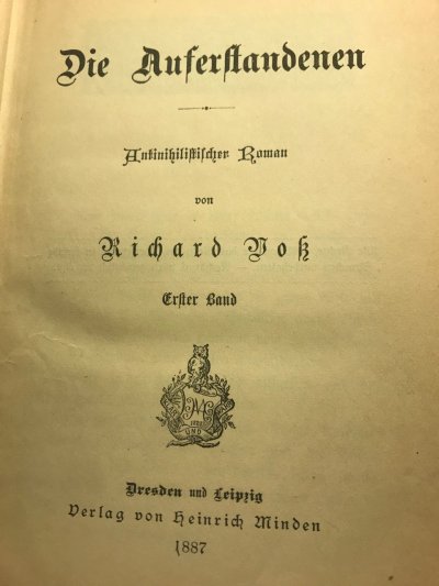 Die auferstandenen 1. 2.