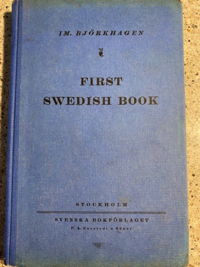 First Swedish Book