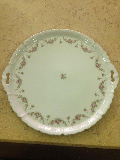 Veľký porcelánový podnos