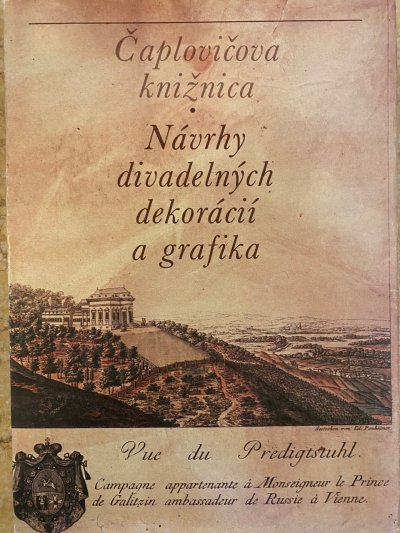 Čaplovičova knižnica - návrhy divadelných dekorácií a grafika