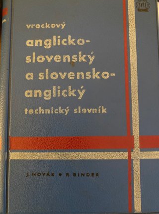 Vreckový anglicko-slovenský a slovensko-anglický technický slovník