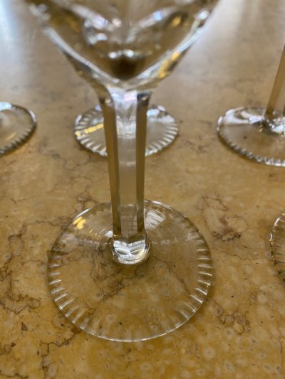Krištáľové poháre - víno