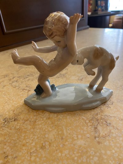 Putti s kozliatkom