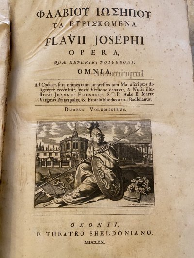 Phlabiou Iōsēpou ta euriskomena. Flavii Josephi opera, quae reperiri potuerunt, omnia.