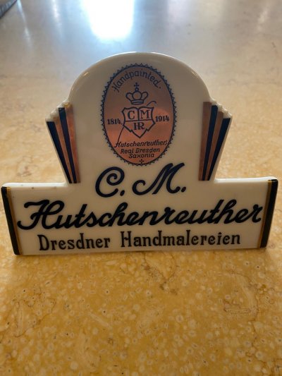 Reklamný štít - Hutschenreuther
