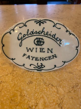 Reklamný štít - Goldscheider