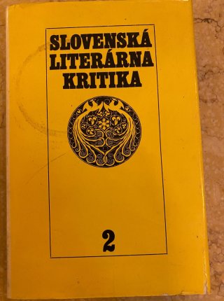 Slovenská literárna kritika 2.