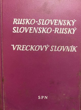 Rusko-slovenský a Slovensko-ruský vreckový slovník