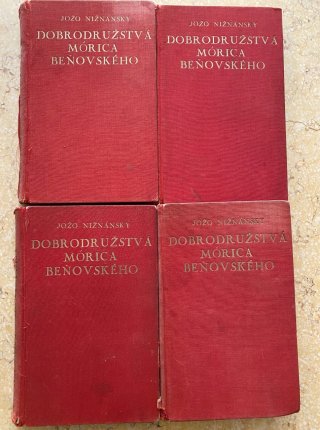 Dobrodružstvá Mórica Beňovského I. II. III. IV.
