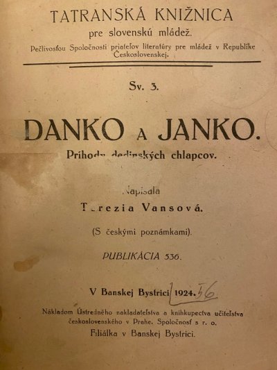 Danko a Janko príhody dedinských chlapcov & Z drobnej prózy