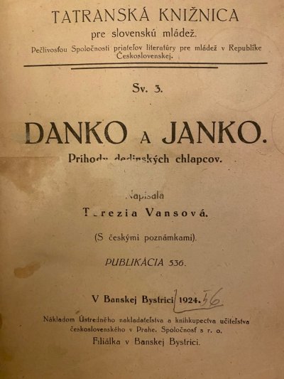 Danko a Janko príhody dedinských chlapcov & Z drobnej prózy