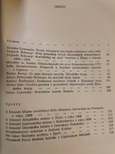 Vlastivedný zborník Žilinského kraja III.