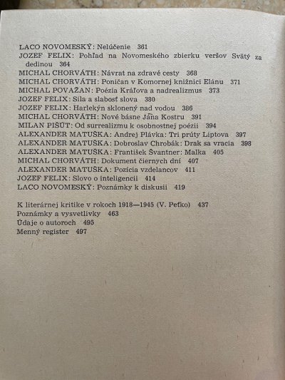 Slovenská literárna kritika 4.