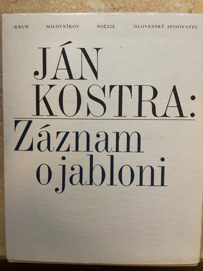 Záznam o jabloni