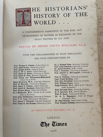 The Historians History of the World vol. X. Spain and Portugal