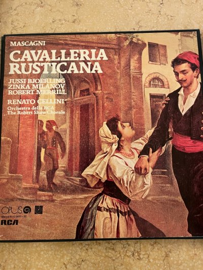 Cavalleria rusticana & Recitál Zinky Milanovej2 LP