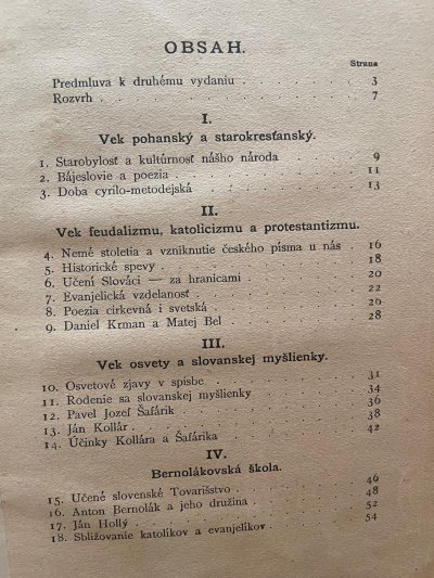 Prehľad dejín slovenskej literatúry a vzdelanosti