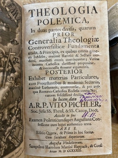 Theologia polemica, in duas partes divisa, generalia theologiae controversisticae fundamenta tradit & principia...exhibet materias particulares, cum prostestantibus & modernis sectatiis...