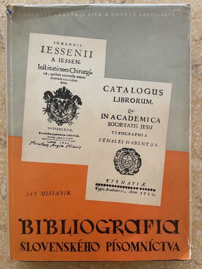 Bibliografia slovenského písomníctva do konca IX. storočia