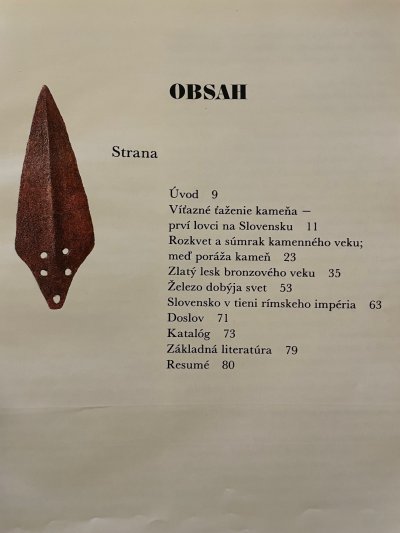 Dávnoveké zbrane na Slovensku