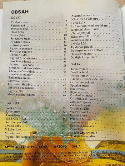 Mýty a legendy Egypt, Grécko, Galia