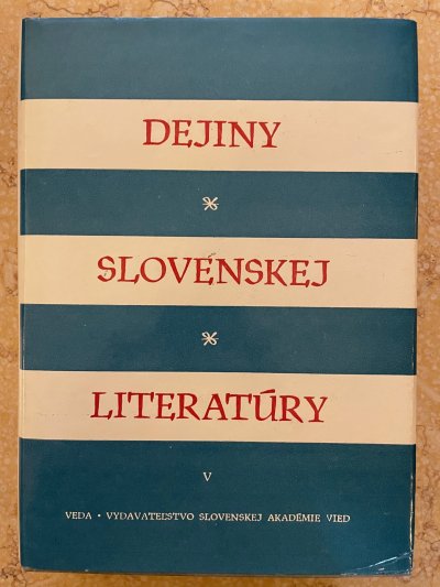 Dejiny slovenskej literatúry