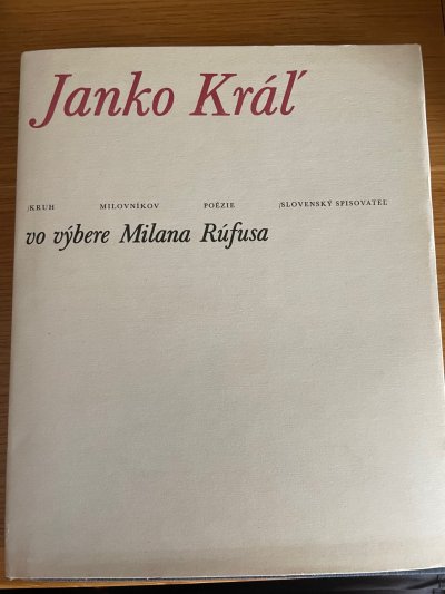 Janko kráľ vo výbere Milana Rúfusa
