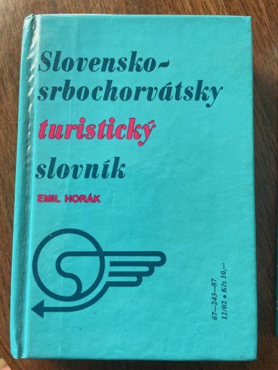 Slovensko-srbochorvátsky srbochorvátsko-slovenský turistický slovník