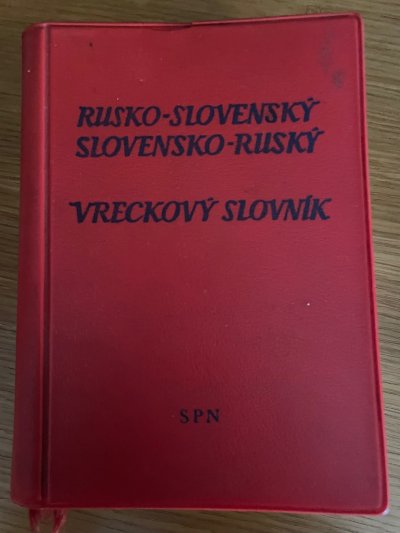 Rusko-slovenský Slovensko-ruský vreckový slovník