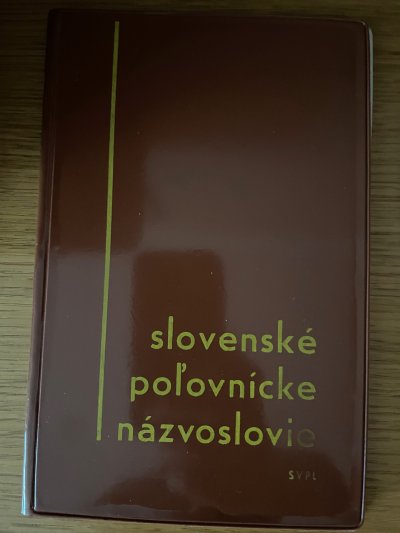 Slovenské poľovnícke názvoslovie