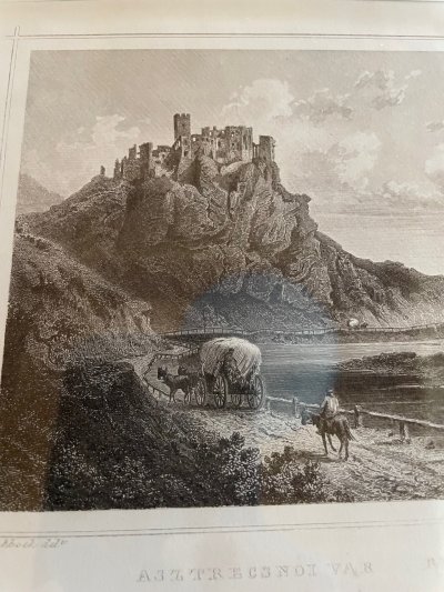 Strečno - Asztrecsnói Var Ruine Stretschno