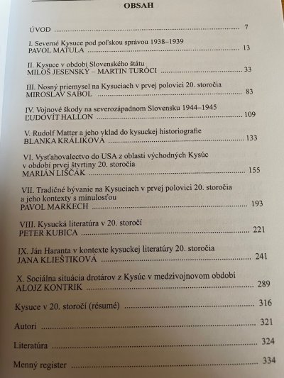 Kysuce v XX, storočí