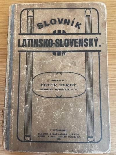 Slovník latinsko-slovenský