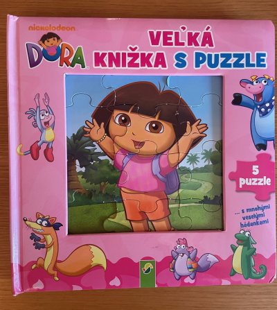 Dora Veľká knižka s puzzle