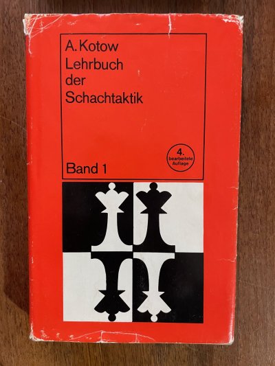 Lehrbuch der Schachtaktik - Band 1.