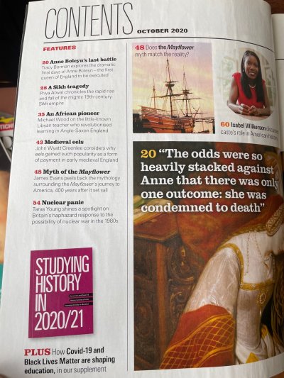 BBC History Magazine 10/2020
