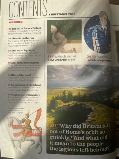 BBC History Magazine Christmas 2019