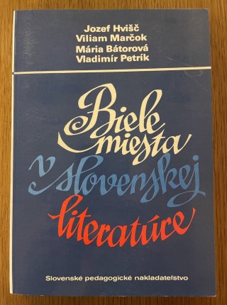 Biele miesta v slovenskej literatúre
