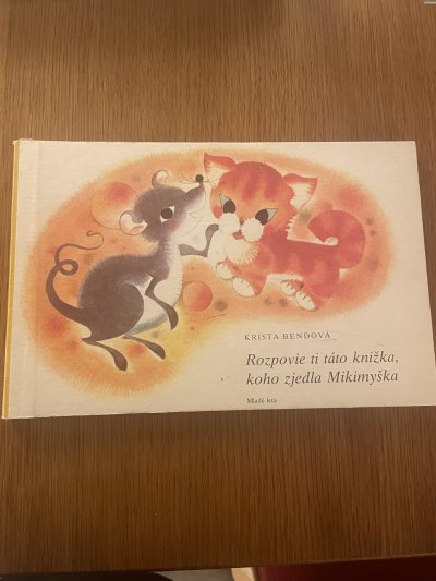 Rozpovie mi táto knižka, koho zjedla Mikimyška