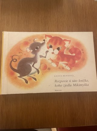 Rozpovie mi táto knižka, koho zjedla Mikimyška
